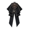 thumbnail image 2 of Broche de lazo preanudado para mujer, accesorio de moda novedoso. Estilo D, 2 of 9
