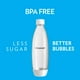 thumbnail image 4 of Botella de carbonatación SodaStream, 1 litro, delgada, blanca, paquete doble, 4 of 7