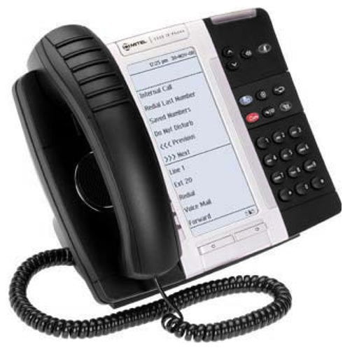 Teléfono IP Mitel MiVoice 5330 Programable con Retroiluminación