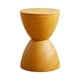 thumbnail image 4 of Reposapiés redondo otomano creativo versátil nórdico decorativo asiento cómodo Amarillo, 4 of 9