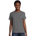 thumbnail image 3 of Hanes Women's Relaxed Fit Authentic Essentials Crewneck T-Shirt, 3 of 3