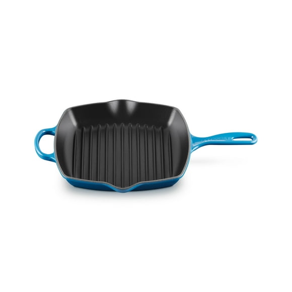 Skillet Grill Le Creuset, hierro fundido esmaltado, 10.25 pulgadas, Marsella