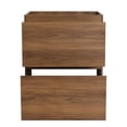 thumbnail image 3 of Freestanding 24" Bathroom Cabinet With Double Drawers - Brown Sink Vanity Drawer, Engineered Wood, Feature, 3 of 4