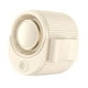 thumbnail image 5 of Ventilador de cintura portátil de verano práctico con 3 vientos ajustables, ventilador de mesa de bajo ruido para Color crema blanco, 5 of 9