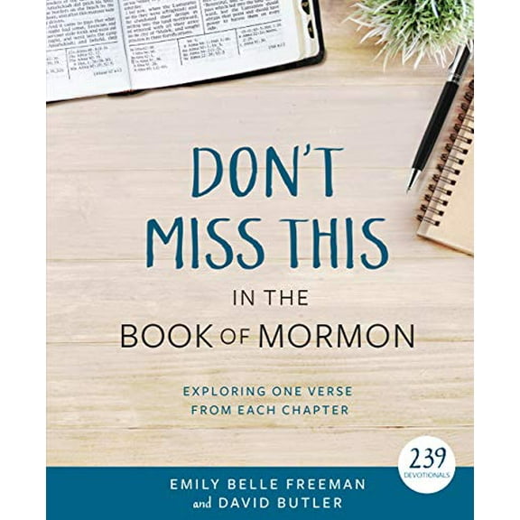 Pre-Owned Don't Miss This in the Book of Mormon: Exploring One Verse from Each Chapter Paperback