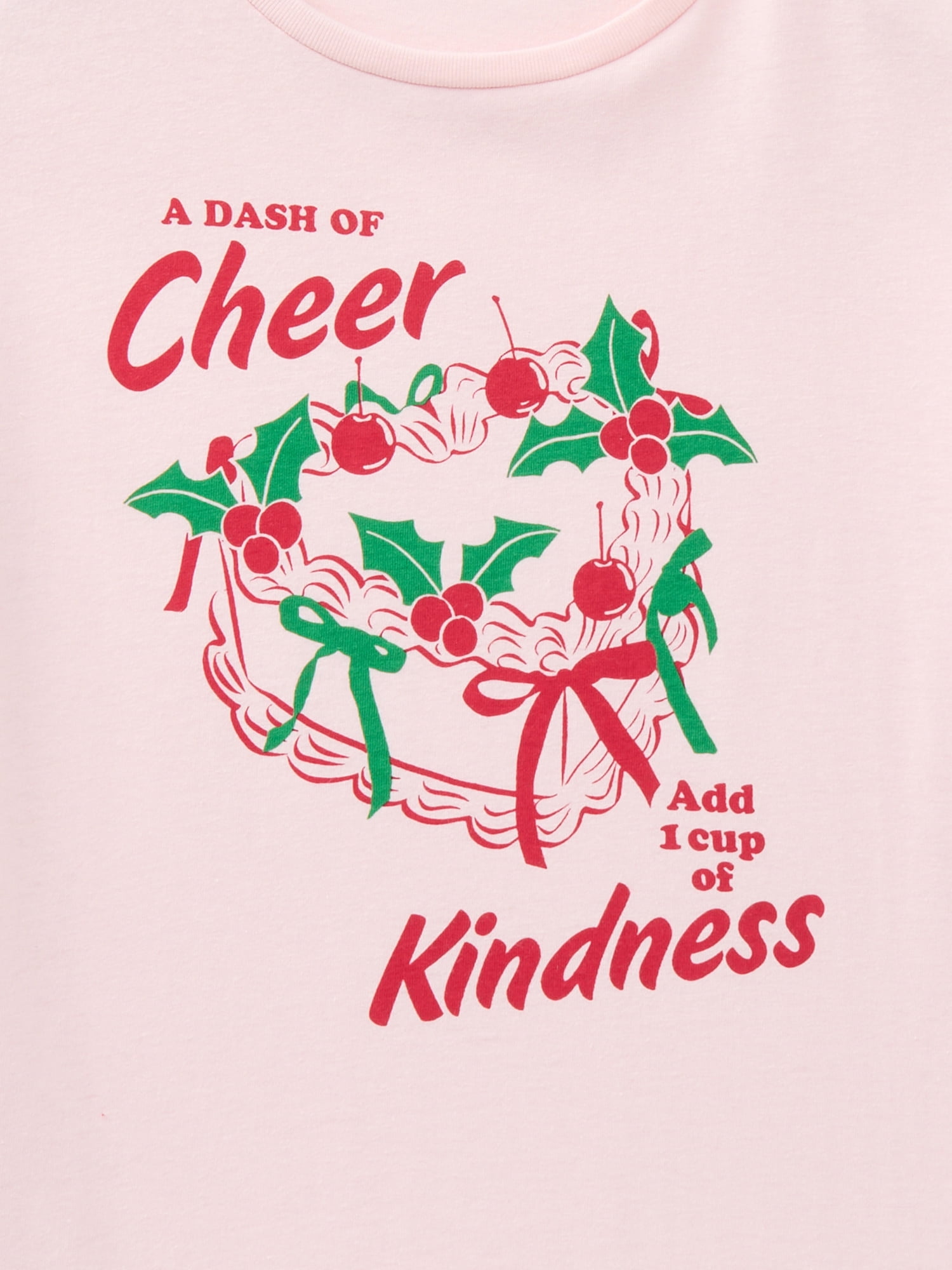Wonder Nation Girls Cake Mix Graphic Tee with Short Sleeves, Sizes 4-18