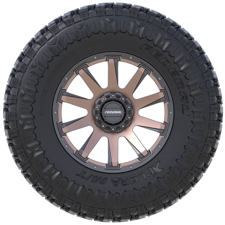 Federal Xplora M/T LT33/12.50R18 118Q Light Truck Tire - Walmart.com