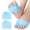 Blue, variant on Hyggear Silicone Toe Separators for Women,Hygear Toe Separators,Bunion Corrector Cushion Silicone Toe Separators for Women & Men(4Pairs)