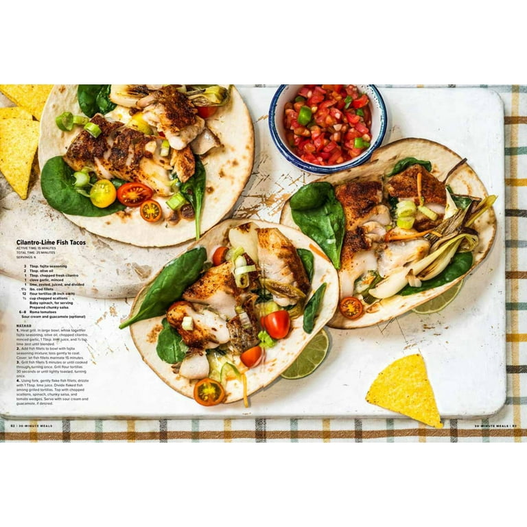 30-Minute Meals Fast Dinners, One-Pan Dishes, Classic Family