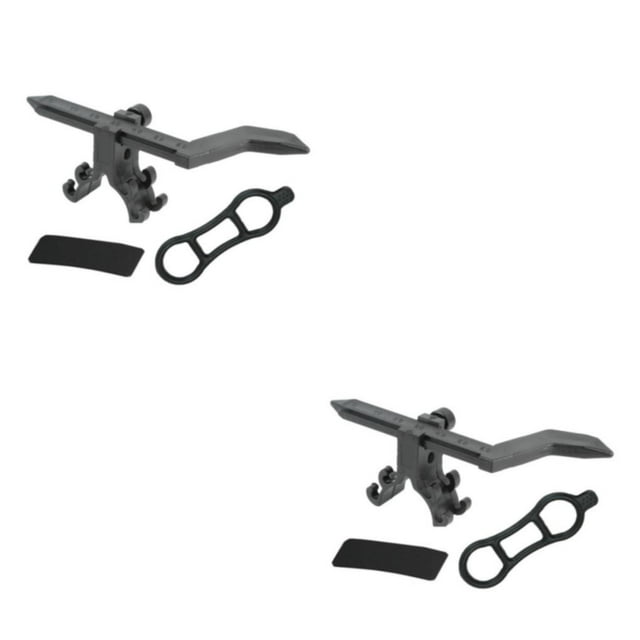 Justharion Support de Montage de Roue de Vélo Portable Alignement de Roue de Précision en Déplacement 100 Neuf Noir 2Set