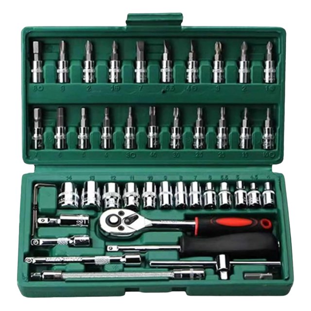 Gkeoshab Screwdriver Cordless Slim Set Slim Kit 3/8 Drive Comes With 45 Adjustment Tools Home & Garden