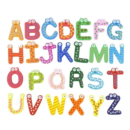 

Magnets For Kids Letters Colorful Cartoon Fridge Alphabet Magnets Uppercase Refrigerator Fridge Magnets Preschool Educational Toy Set Learning Spelling Game for 3 4 5 Year Old Toddler Kids
