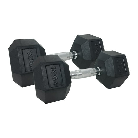 Par Mancuernas Hexagonales Tayga  35 Lb