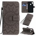 thumbnail image 1 of ZHAOCHENG Funda para Samsung Galaxy A51 con tarjetero RFID, tapa tipo libro, magnética, de poliuretano, color negro, 1 of 5