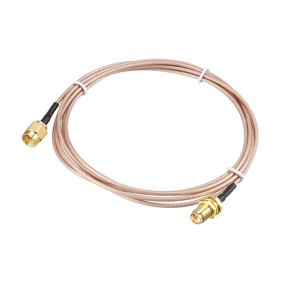 Low Loss RF Coaxial Cable Connection Coax Wire RG178 SMA Male to RP