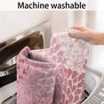 thumbnail image 5 of Pink Floral Pattern Bathroom Rugs Mat,Non Slip Microfiber Bathroom Rug,Rubber Backing,Soft Bathroom Mats for Bathroom Floor,Tub and Shower,60x24in(150x60cm), 5 of 5