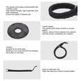 thumbnail image 4 of Camera Wrist Strap, Adjustable Nylon Camera Hand Strap, Camera Hand Lanyard With Circular Gasket For Mirrorless Cameras, Digital Cameras, 4 of 8