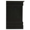 thumbnail image 6 of Glory Furniture Louis Phillipe 2 Drawer Nightstand in Black, 6 of 6