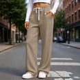 thumbnail image 4 of Women's Jogger Pants With Elastic Drawstring Wasit Pants Waist Multi-Pockets Casual Sweatpants For Active Gym Sessions, 4 of 7
