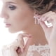 thumbnail image 3 of 1 par de pendientes de perlas con lazo, pendientes colgantes con lazo, pendientes colgantes para mujer, 3 of 5