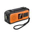thumbnail image 2 of Radio de manivela AM/FM/WB/NOAA Radio multifuncional para acampar al aire libre Senderismo, 2 of 9