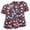 02-Red, variant on 4th of July Scrub Tops Women Vneck USA 1776 - 2026 250th Anniversary USA Patriotic Working Uniforms Pocketed Shirts 03-White 4XL