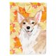 thumbnail image 1 of "Treasures BB9519CHF Corgi Fall - Bandera decorativa para casa, tamaño" Caroline's Treasures BB9519CHF, 1 of 1