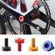 thumbnail image 2 of Tornillo de pedalier cónico cuadrado para bicicleta, pernos de aleación de aluminio para bielas de ciclismo, dorado, 2 of 5