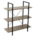thumbnail image 6 of SALE CLEARANCE 3-Tier Bookcase and Bookshelf, Wooden Open Shelf Bookcase, X-Design Etagere Bookshelf for Home Living Room Office, Multi-Functional Storage Shelf Units for Collection, 6 of 7