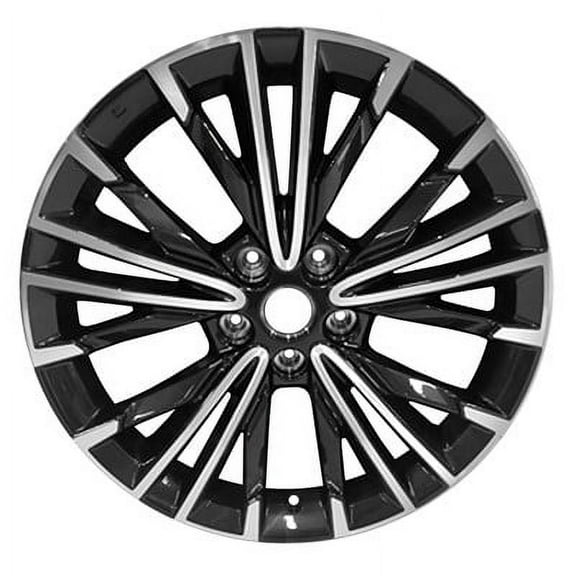 KAI 18 X 8.5 Reconditioned OEM Aluminum Alloy Wheel, Machined and Dark Charcoal Metallic, Fits 2016-2021 Nissan Maxima