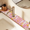 thumbnail image 2 of Yayeee Faucet Mat for Kitchen Sink 14.7" Diatomite Long Splash Guard Pad, Flat Yellow Stars, 2 Pack, 2 of 7