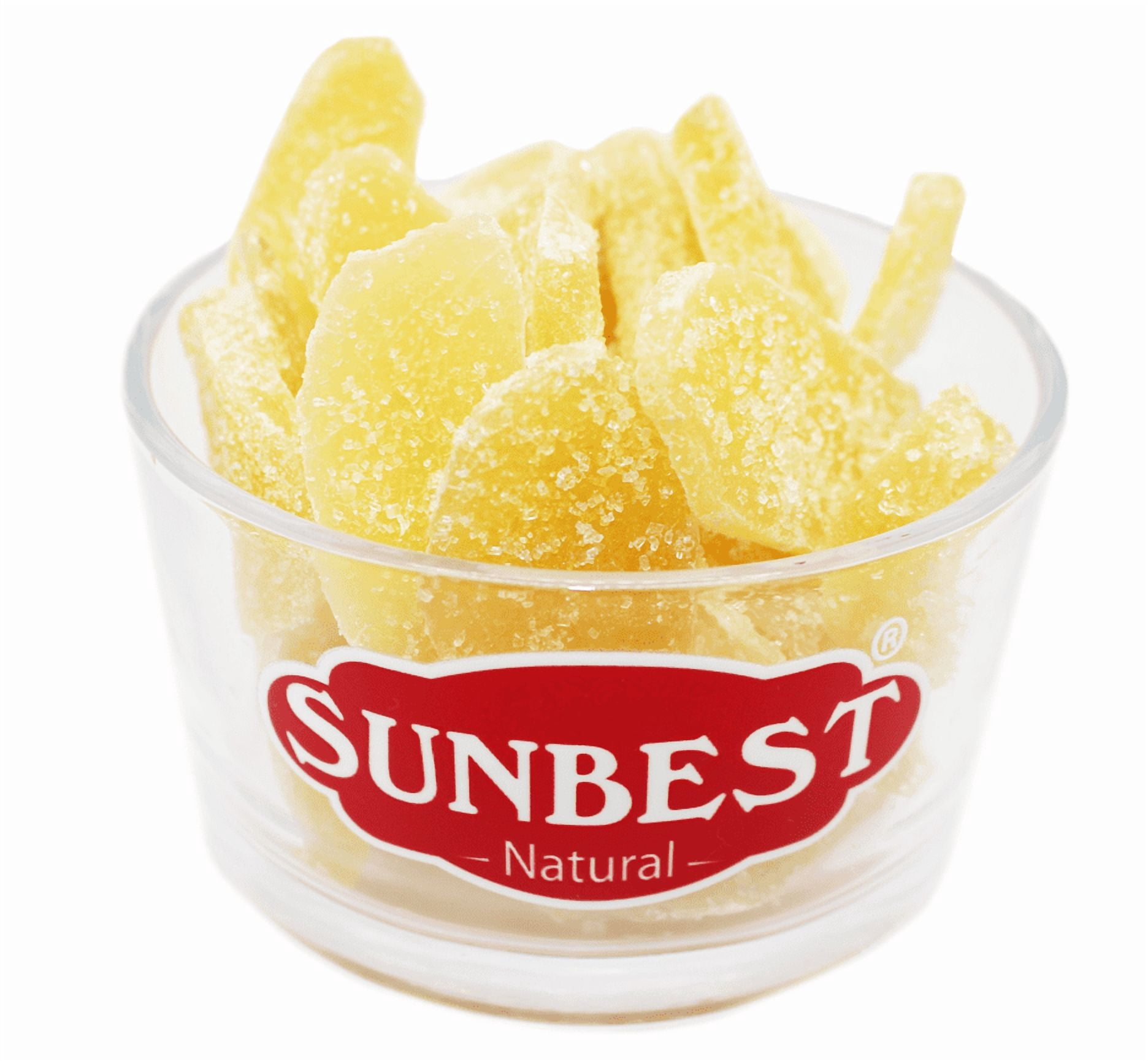 Dried Ginger Slices – 2.5 Pound Bulk Bag by Sunbest Natural – Crystallized, Kosher, Vegan, Ready to Eat, Perfect Snack in Resealable Bag