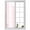 Pink, variant on Grey Ombre Window Privacy Film, Modern Abstract Art Gradient Minimalist Frosted Glass Window Clings Static Cling UV Heat Blocking Reusable Door Sticker for Bathroom 23.6 x 59 Inch