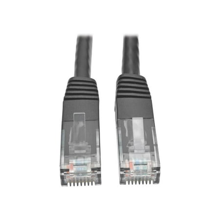 UPC: 0037332194411 | Tripp Lite Cat6 Gigabit Molded Patch Cable 2 ft. RJ45 (M/M) 550MHz 24 AWG Black 2 (N200-002-BK)