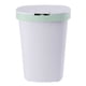 thumbnail image 1 of 1 bote de basura de plástico con botón pulsador, conveniente para bolsas de basura, bote de basura silencioso, bote de basura cuadrado de gran capacidad, elegante, sala de estar, cocina, botes de bas, 1 of 5