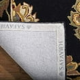 thumbnail image 3 of SAFAVIEH Heritage Collection 5' x 8' Black HG314A Handmade Traditional Oriental Premium Wool Area Rug, 3 of 3