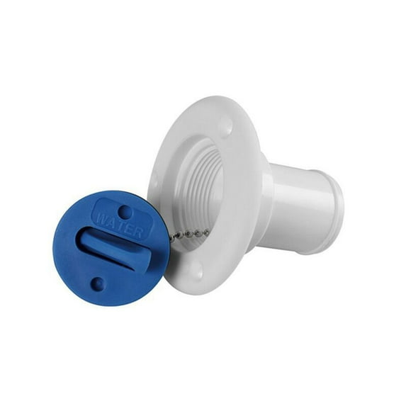 Retrofit RV City Marine Boat Water Fill Inlet One-way Check Valve Gravity