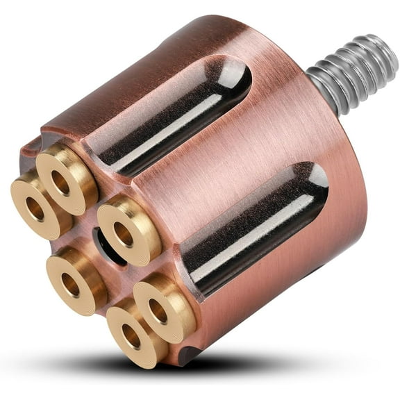 Rear Fender Seat Bolt Screw for Harley Dyna Sportster Softail Road Glide Street Touring King CVO Electra Iron 883 Bob 1996-2024 Thread 1/4"-20 Seat Nut Revolver (Bronze)