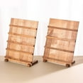 thumbnail image 4 of Practical Jewelry Holder Wood Earring Display Stand Office Display Rack for Jewelry and Business Cards at Home or Retail, 4 of 21