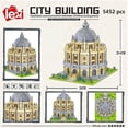 thumbnail image 5 of Bloques de construcción modelo de arquitectura de diamante Taj Mahal Big Ben London Pa kaili Sencillez, 5 of 5