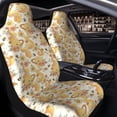 thumbnail image 4 of Goofa Groovy Floral Printed Car Seat Covers, Automotive Seat Covers for Cars Trucks and SUVs, Quick Setup Universal Fit Elastic Seat Covers-2 PCS, 4 of 6