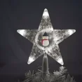 thumbnail image 1 of Estrella Fugaz Punta De Arbol Navideño Luzled Plástico 20cm Color Blanca Snowman, 1 of 4