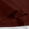 thumbnail image 3 of Women Multiple Color Exquisite Smart Nature Solid Color Long Sleeve Polyester Top Blouse Shirt(Coffee,S), 3 of 4