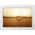 thumbnail image 3 of Alan Hausenflock 18x13 White Modern Wood Framed Wall Art Titled - Early Morning Fishing II, 3 of 5