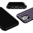 thumbnail image 3 of Case for iPhone 14 Pro Max Case | Harlequin Midnight Diamond | Black and Purple | Bold Protective Design | MagSafe Compatible Design, 3 of 6