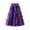 Purple, variant on Bibifish Womens Tulle Skirts Polka Dot Black Mesh Skirts Midi A-Line Skirts High Waist Slim Fit Skirts Party Wedding Flared A Line Midi Skirts