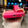thumbnail image 6 of Compatible with Samsung Galaxy S23 FE 5G Phone Case with Wrist Strap Kickstand,Cute Gradient Case Curly Wave Frame Case Women Camera Protection Soft Shockproof Cover (d), 6 of 7