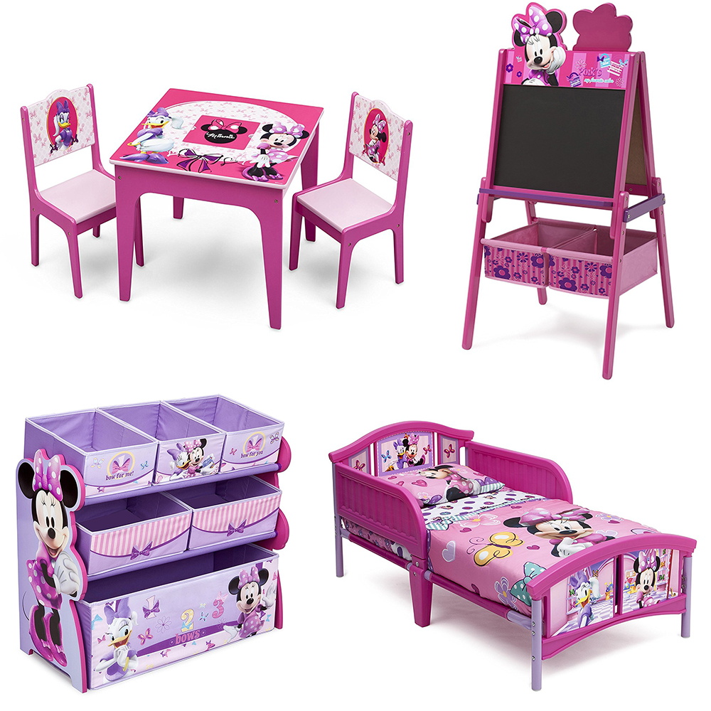 minnie table and chair set walmart