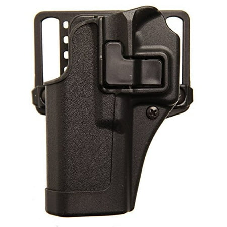 BlackHawk Serpa CQC Concealment Belt Loop and Paddle Holster For Glock 26/27/33 - Left Hand, Black, Passive retention detent adjustment screw and SERPA Auto.., By