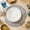 Gray, variant on Round Woven Placemats Set of 6, 15 Inch Heat Resistant Polyester Table Mats, Washable Non-Slip Dining Mats for Kitchen Dinner Party Decor